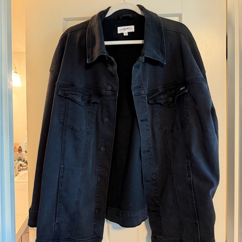 Carly Jean Los Angeles Midnight Denim Jacket